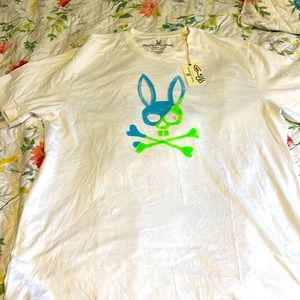 Men Psycho Bunny T-Shirt size 9